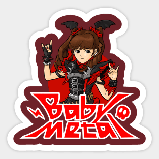 Baby Metal Yui Muzuno Japan Sticker